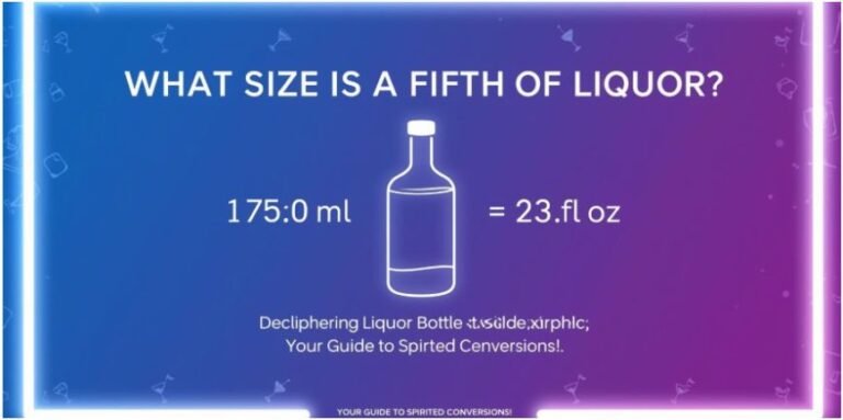 What Size Is a Fifth of Liquor? The Complete Expert Guide
